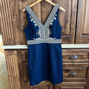 NWT Navy Lilly Pulitzer dress. Size 10